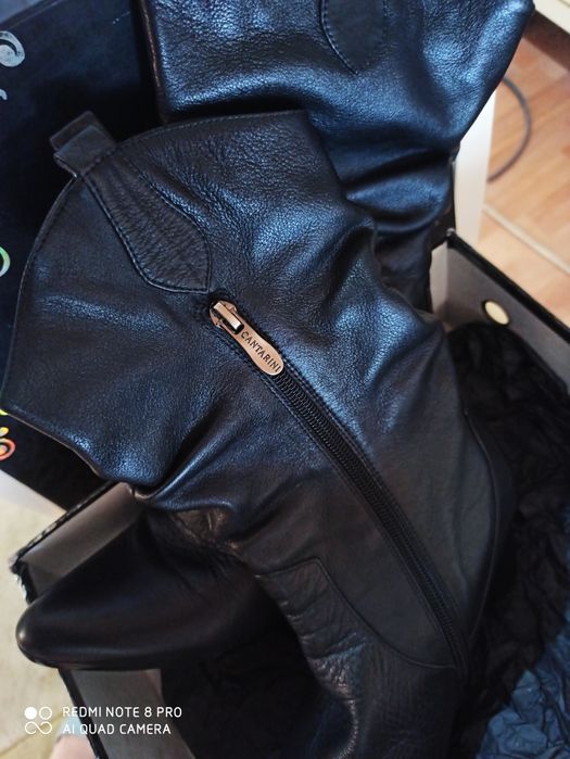 Сапоги кожа р 39