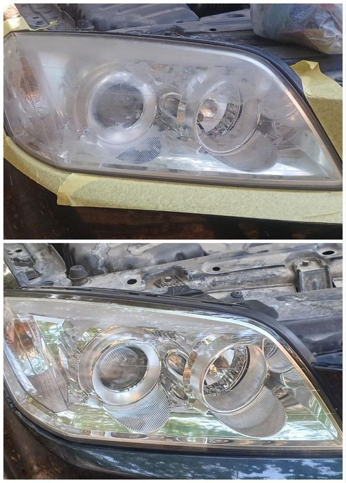 Полировка химическое восстоновление фар