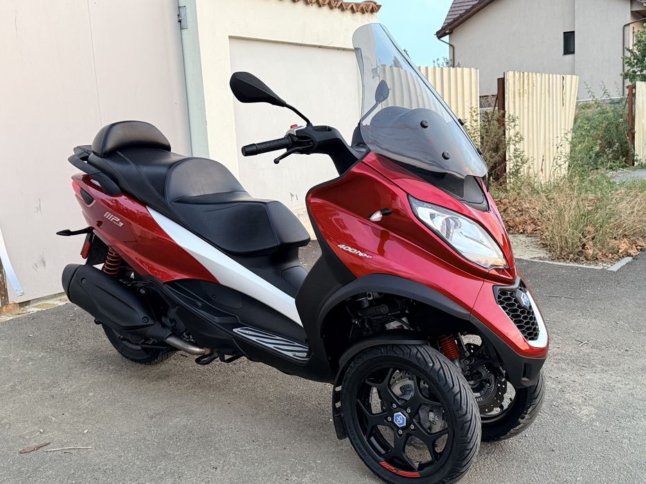 Piaggio mp3, piaggio 3 roti, mp3 400cc hpe, scuter conduci cu B