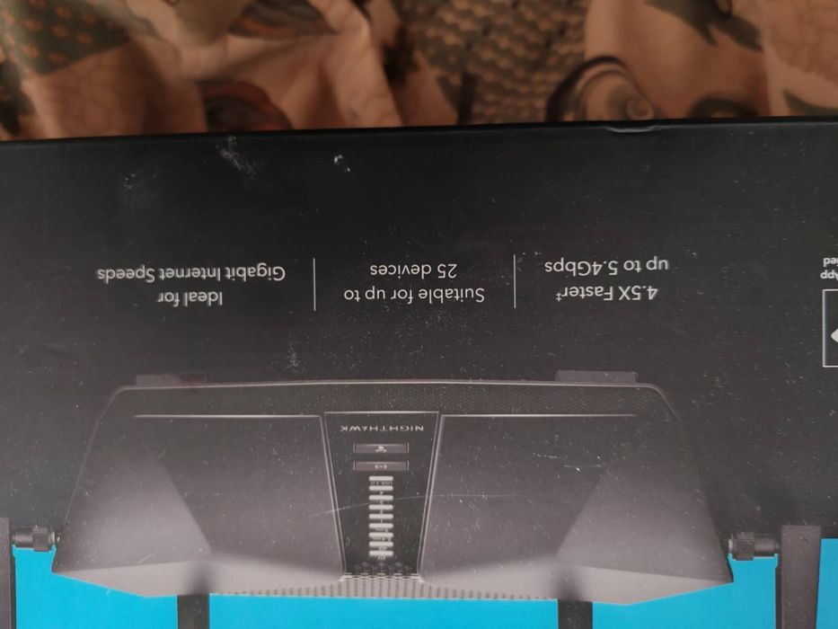 router wireless netgear nighthawk rax50 a5400 wi-fi 6