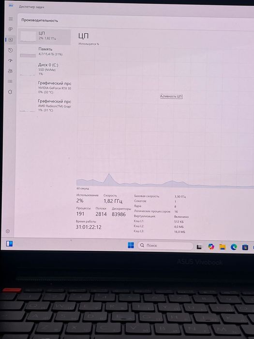 ASUS Vivobook RTX 3050