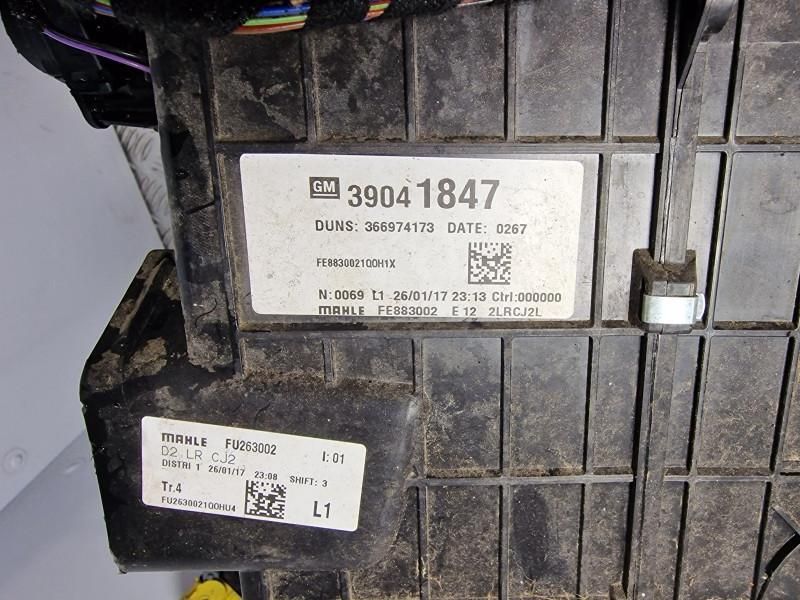 Aeroterma habitaclu completa Opel Astra K facelift 2019 2021