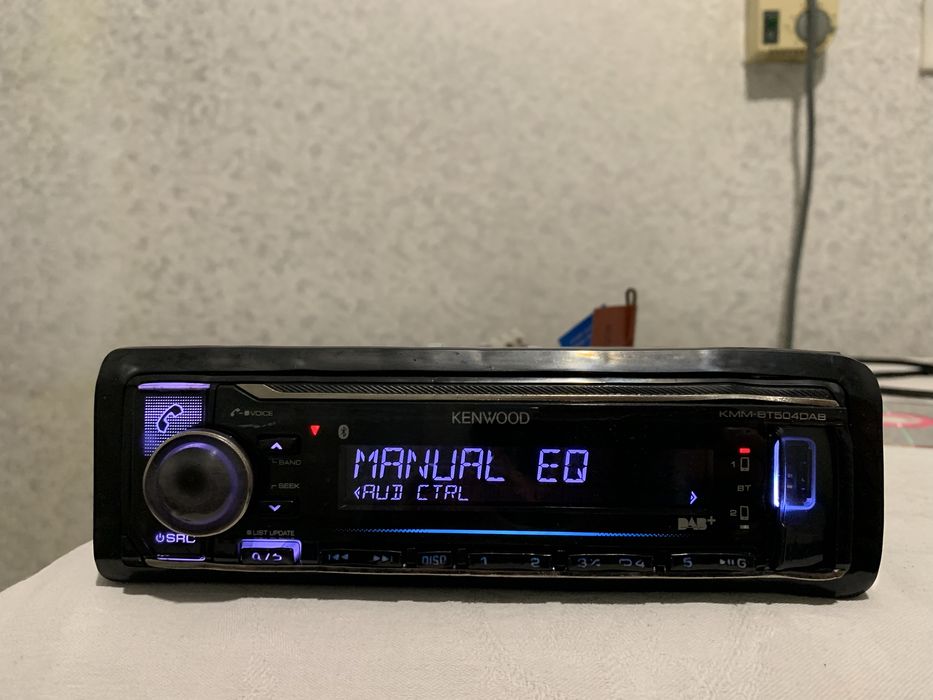 Авто радио Kenwood Bluetooth