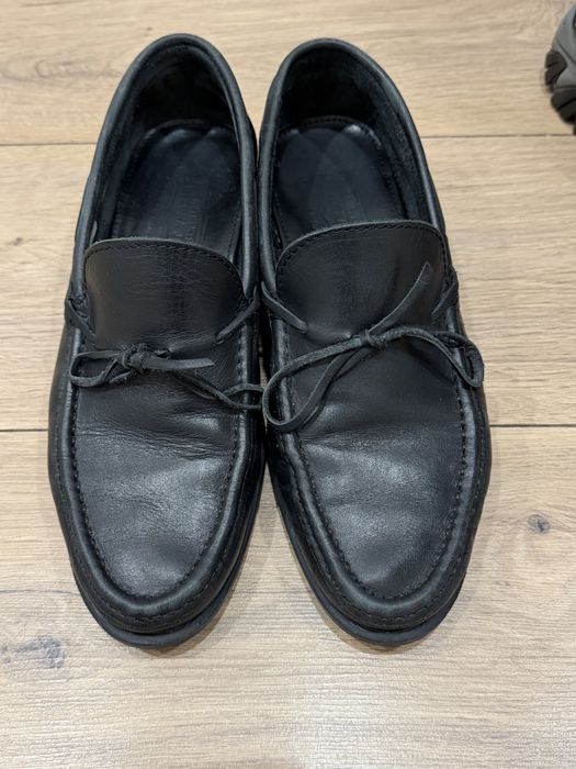 Кожаные лоферы мужские