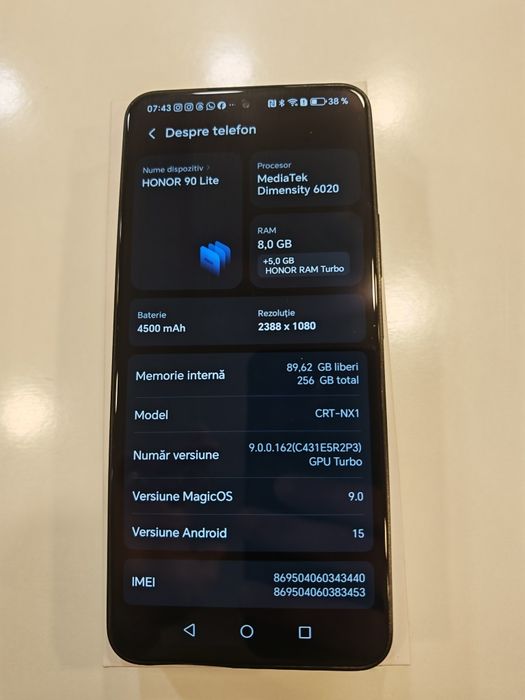Telefon mobil Honor 90 lite