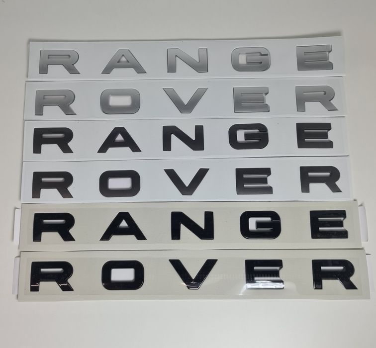 Emblema-Sigla-Logo-Scris-Capace-Range-Rover-Sport-Evoque-Negru-Black