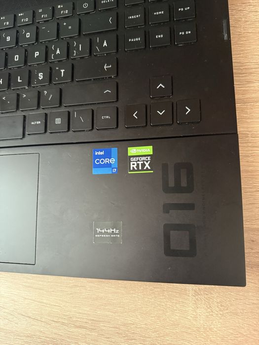 HP OMEN 16 i7 11th rtx3060 6gb