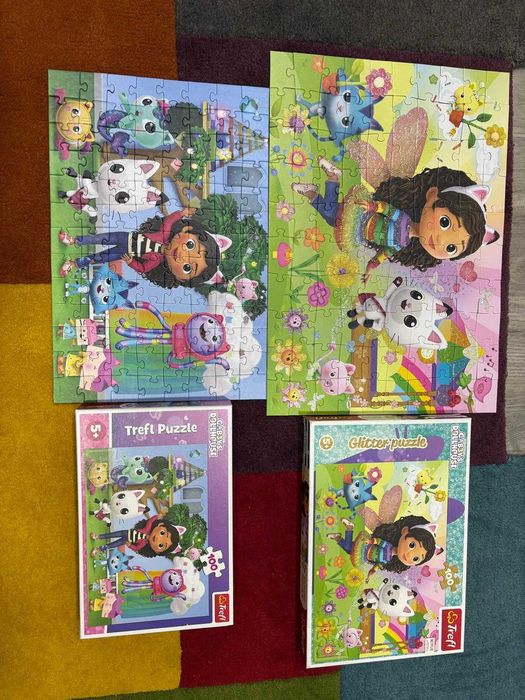 Pachet 28 buc x Puzzle diverse modele pentru 3 - 6 ani+