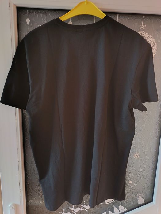 Tricou negru simplu barbatesc