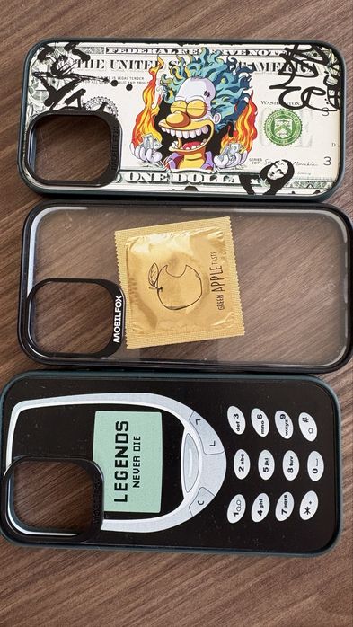 pachet 3 huse iphone 16