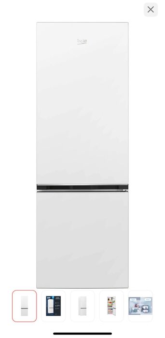 Холодильник BEKO B1RCSK251W белый