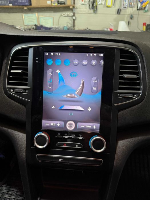 Navigatie Android Megane 4 Tip Tesla Youtube Waze + Camera