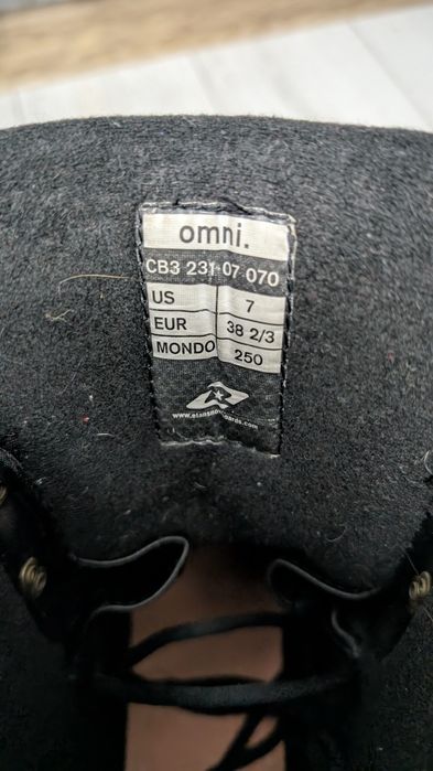 Ботинки для сноуборда без лайнера 38