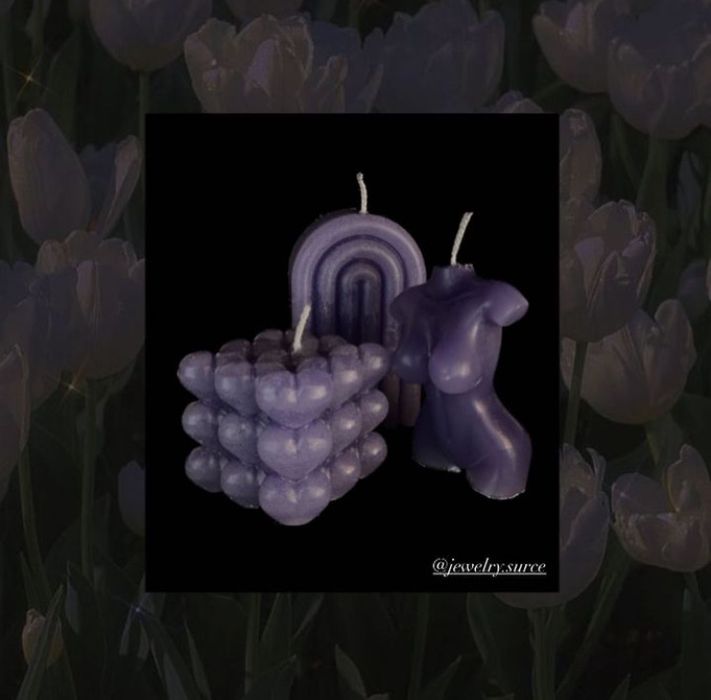 Ръчно изработени свещи (различни видове вие избирате цвят и аромат)