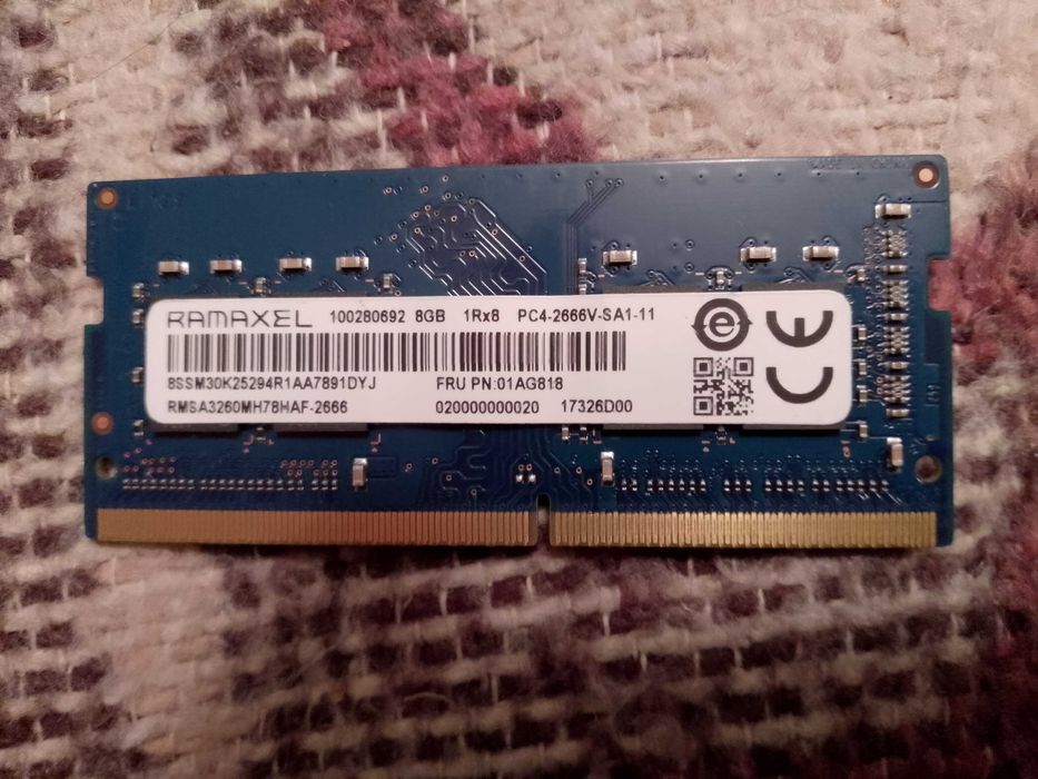 Memorie RAM laptop DDR3  PC3 CL9 1333-4GB , DDR4 8GB-8 GB- DDR4-2666