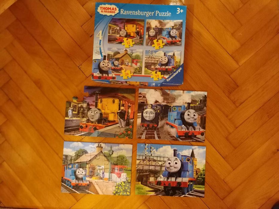 Locomotive si Puzzle Thomas și prietenii