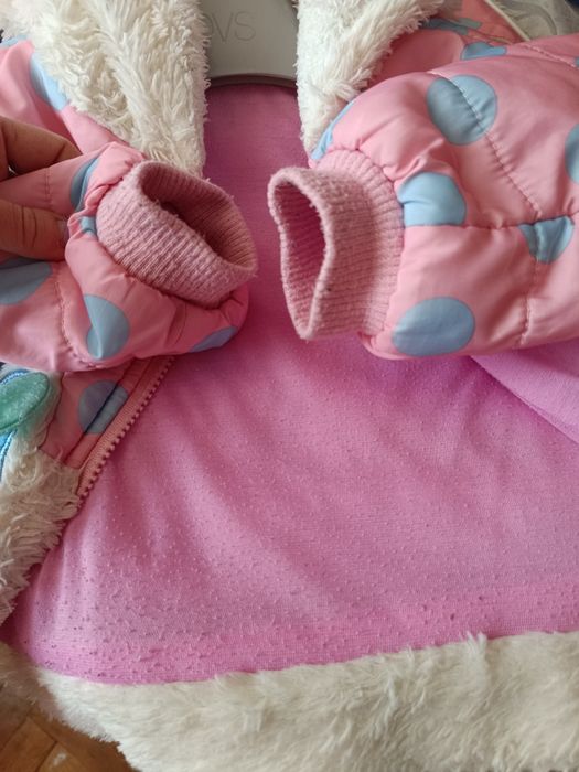 Geacă fată 9-12 luni