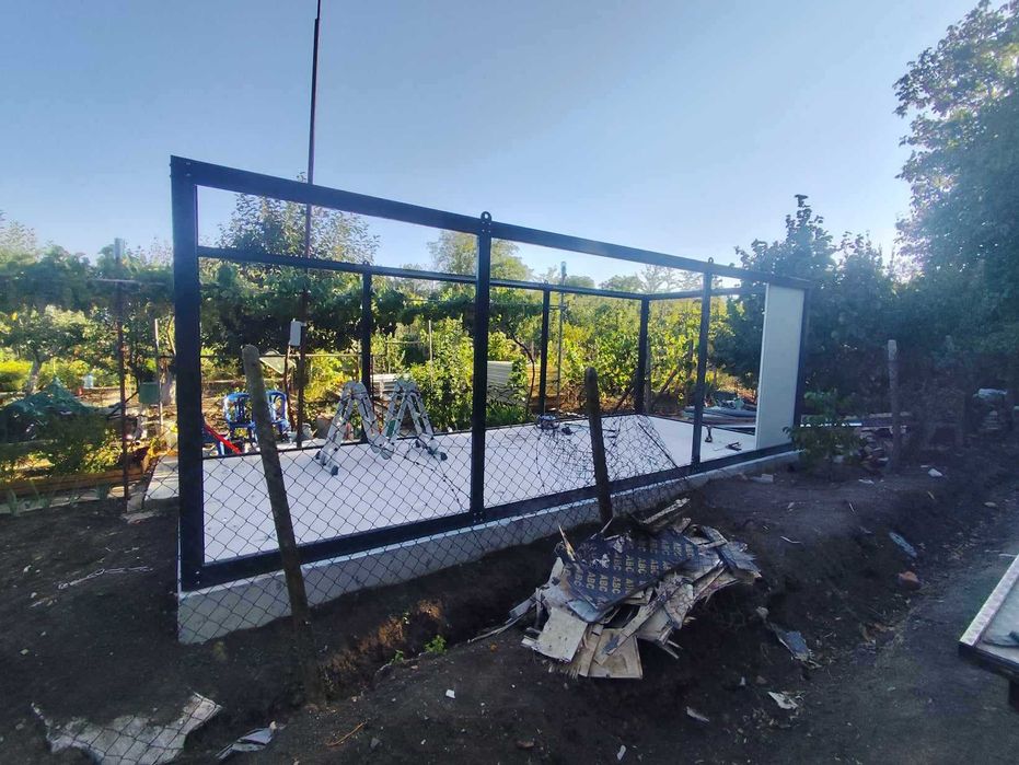 Контейнери за офис, жилище, гараж, бунгало, фургон