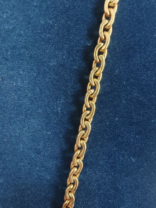 Продавам плътен български златен ланец синджир  14к