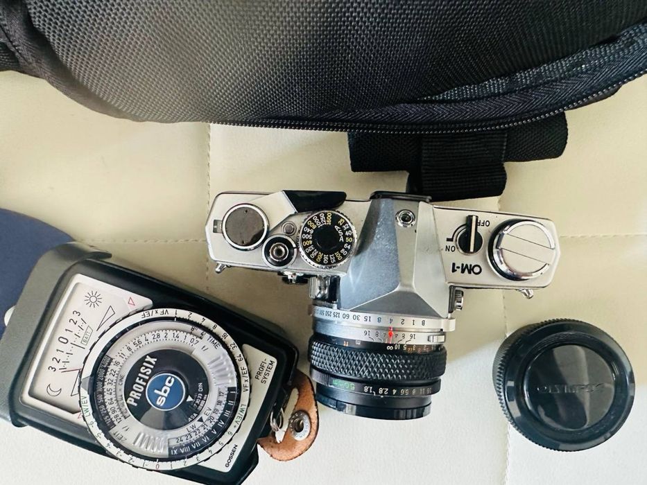 Olympus OM1 , 50mm 1.8, Gossen Profisix light meter