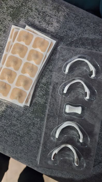 Комплект магнитни ленти за нос против хъркяне