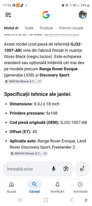 Jante Land Rover