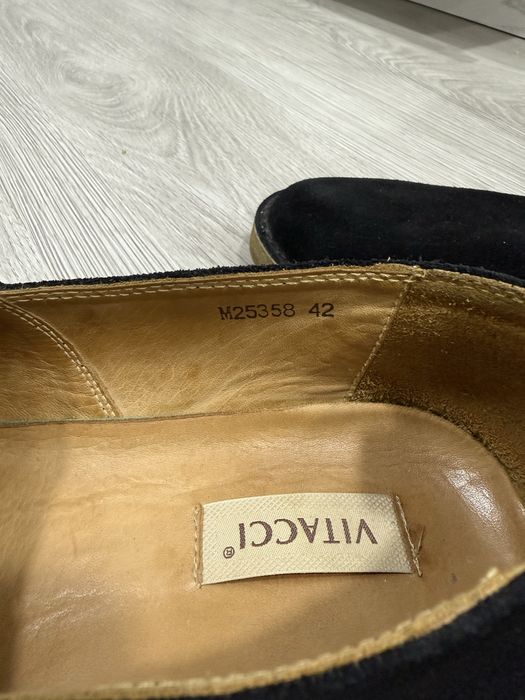 Мужские замшевые туфли VITACCI