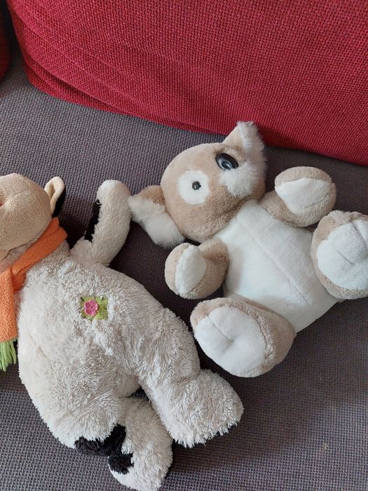 Плюшени играчки кравичка и мече