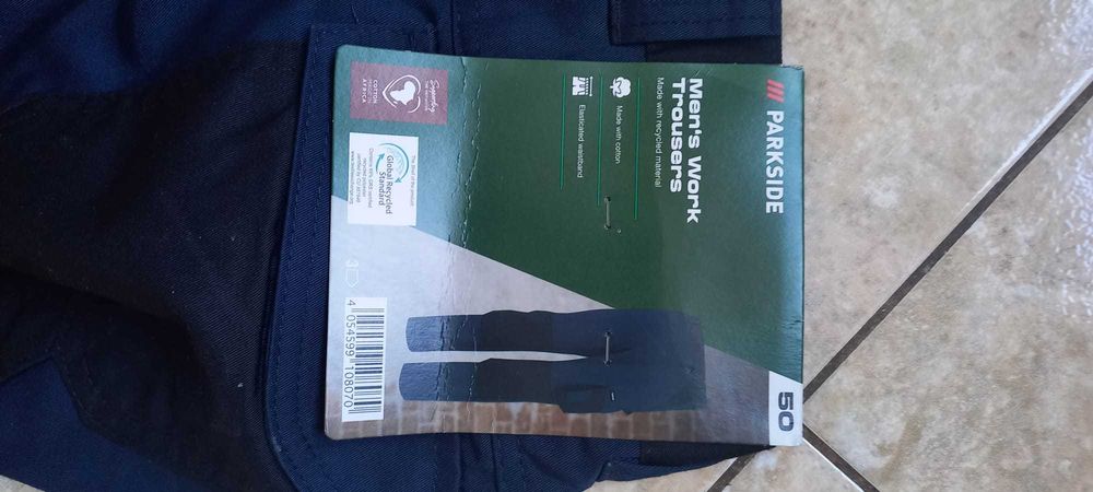 Pantaloni Parkside50/52.noi cu eticheta