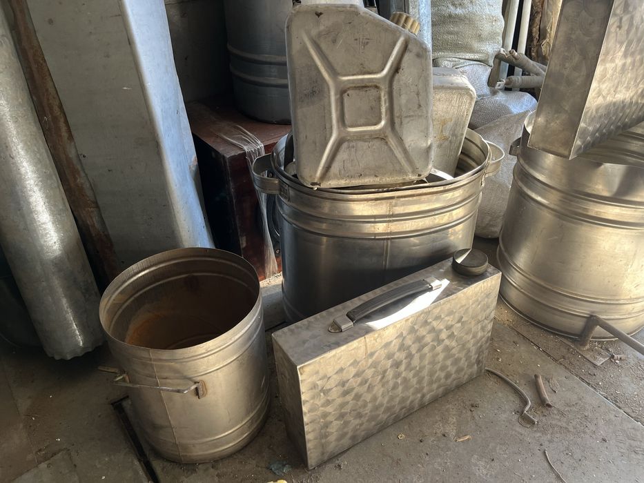Продам бочки и конистры нержавейка