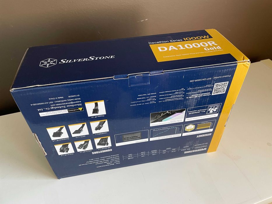 Silverstone DA1000R 1000W PSU компютърно захранване (ново)