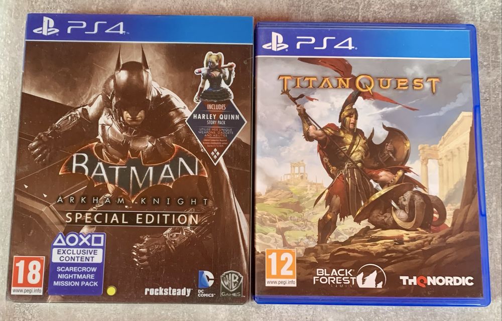 Jocuri ps 4 batman si titanquest