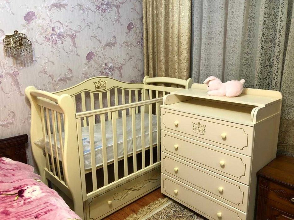 Манеж кроватка для новорожденного