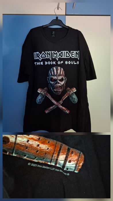 Чисто нови лицензирани тениски на Iron Maiden