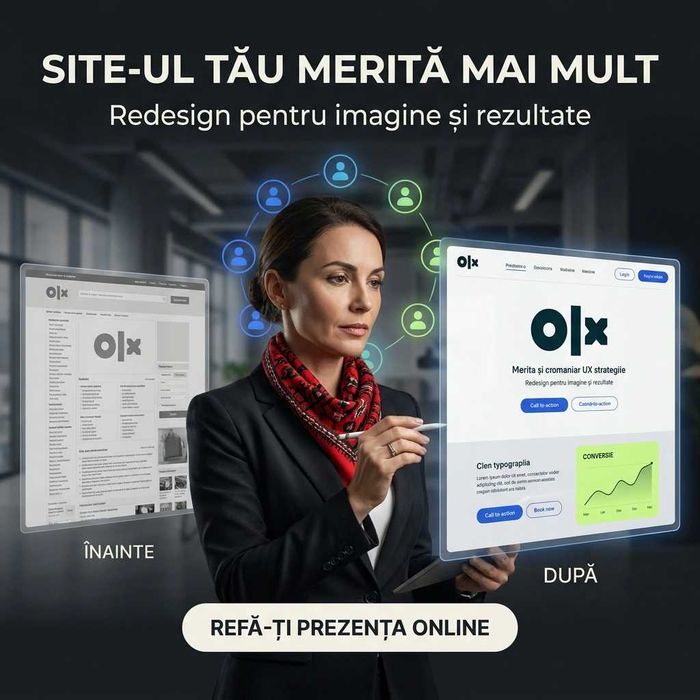 Site-uri care vând: Design modern, SEO și reclame pe TikTok & Insta