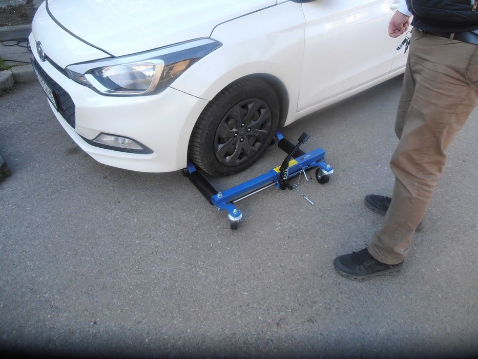 количка хидравлична за преместване на автомобили и джипове 4х4