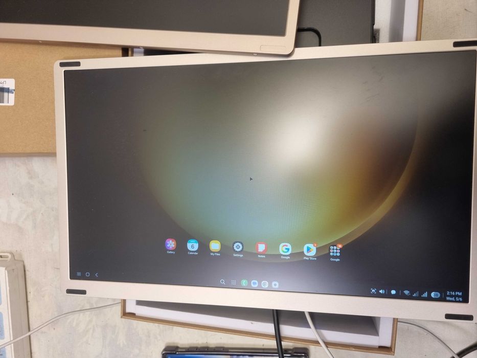 Monitoare portabile teamgee s6 2x "15,6 IPS Mac Windows Domyfan Kefeya Extensie ecran laptop