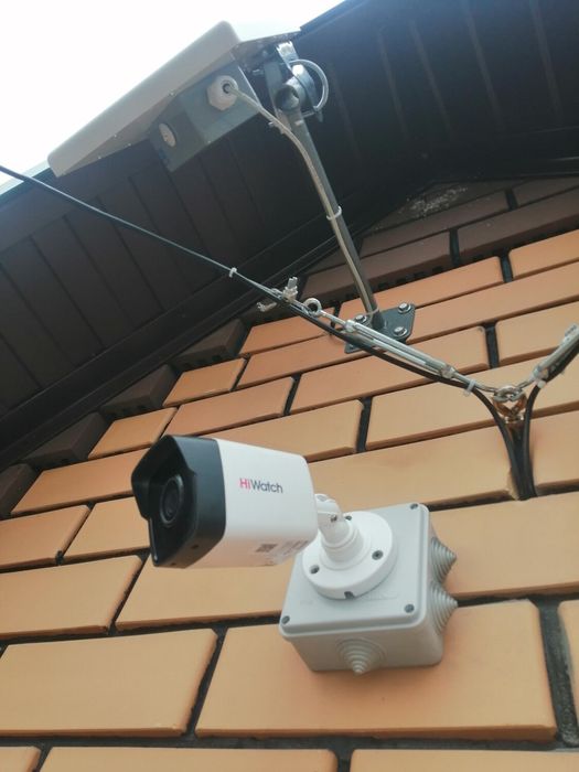 Установка камер видеонаблюдения