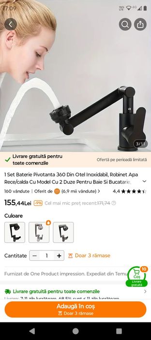 Robinet mobil nou