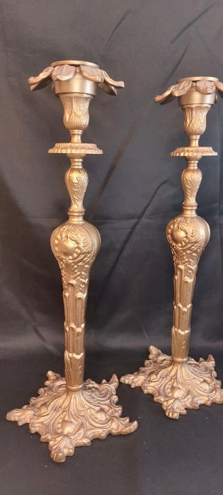 Подсвечники металлические