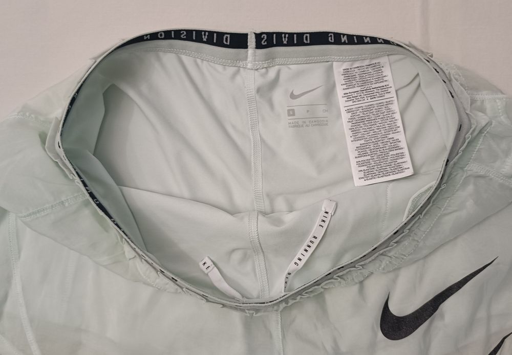 Nike DRI-FIT Run Division Tempo Luxe 2in1 Shorts оригинални гащета с клин 2в1 S Найк спорт шорти