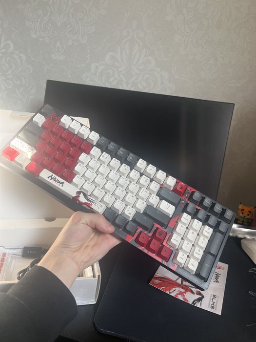 Клавиатура A4Tech Bloody s98 Naraka черный