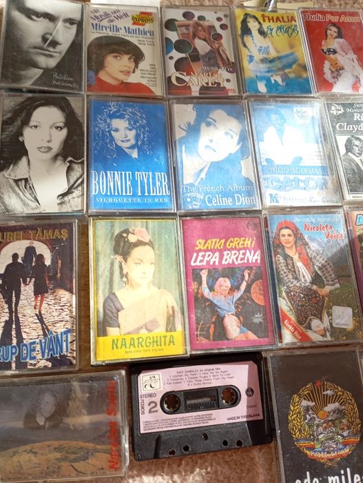 Casete retro  muzica ușoară si populară