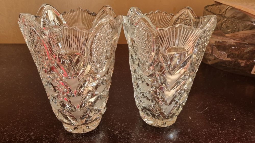 Хрусталь  советск цена за пару