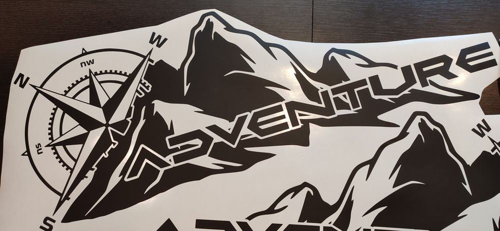 Set stickere autocolant OFF-ROAD/ Adventure