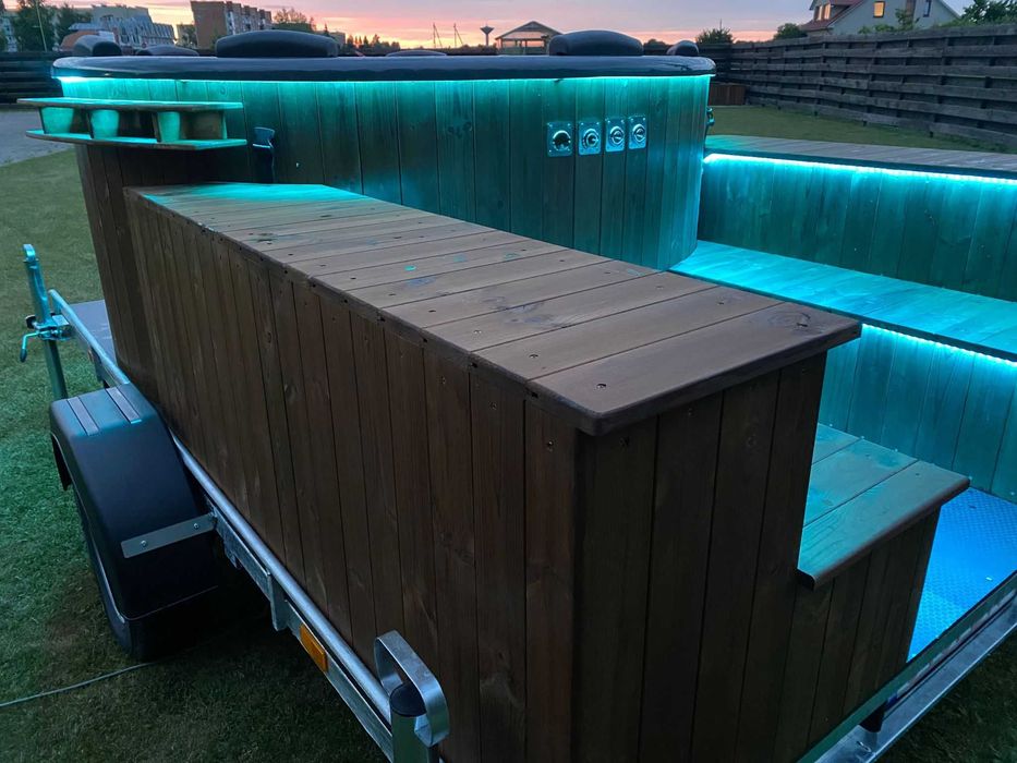 Ciubar mobil premium cu aero si hidro masaj Sibiu