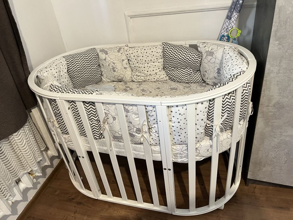 Продам манеж кровать б/у трансформер