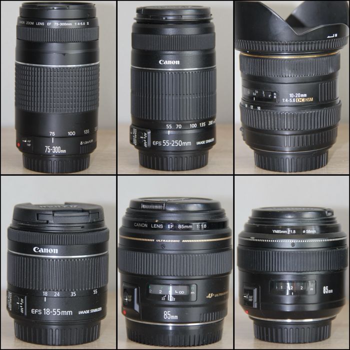 Canon объективы продам
