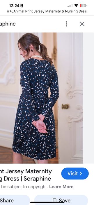 Рокля зя бременни на Seraphine