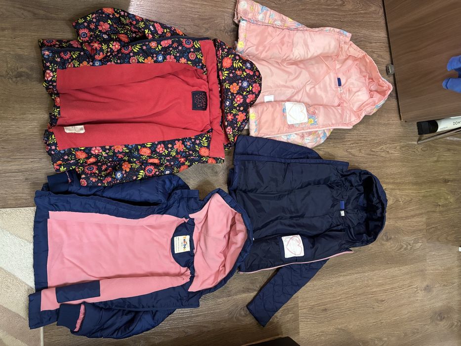 Якета за момиче и унисекс, размери 104-116